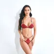 Sexy three-piece split-style women's lingerie