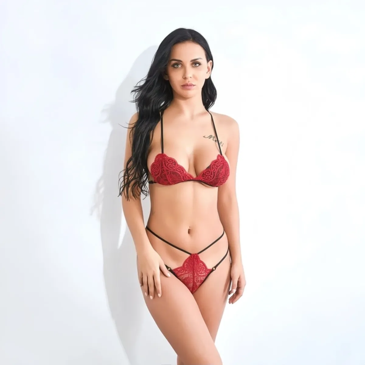 Sexy three-piece split-style women's lingerie